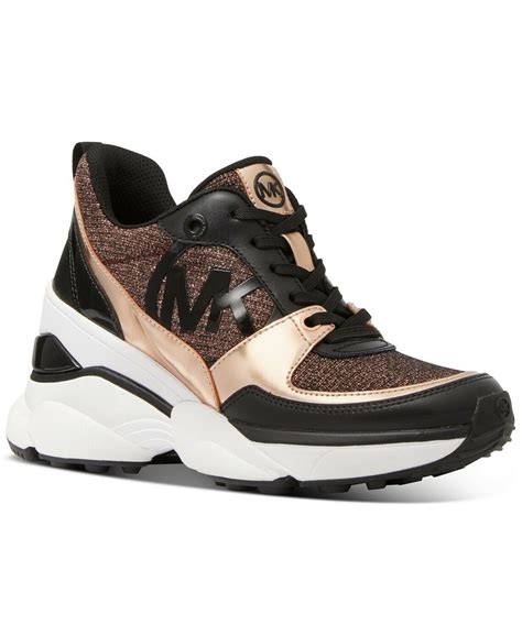 michael kors schoenen wit dames|michael kors rose gold sneakers.